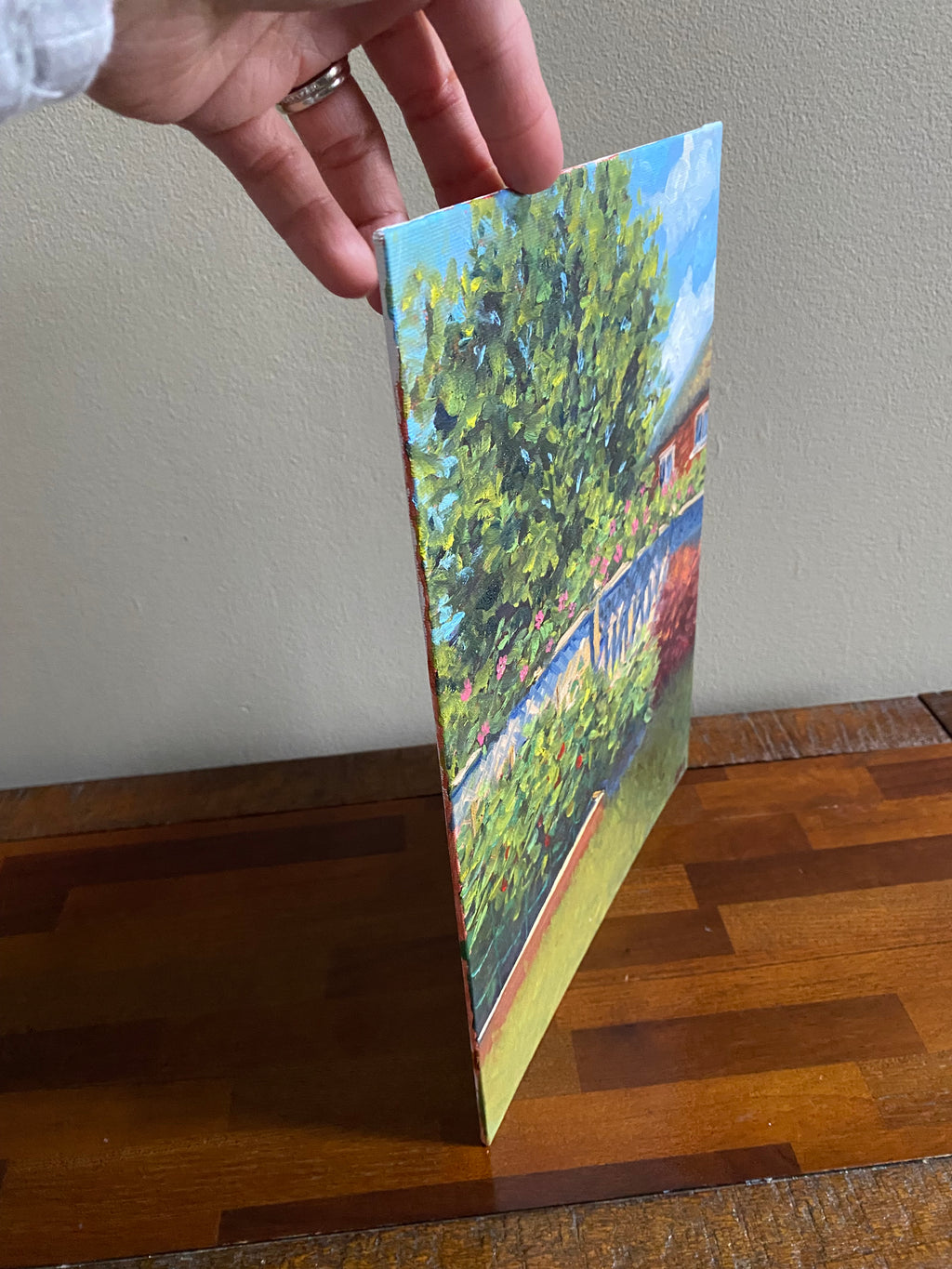 Summer Garden - Original Oil Painting