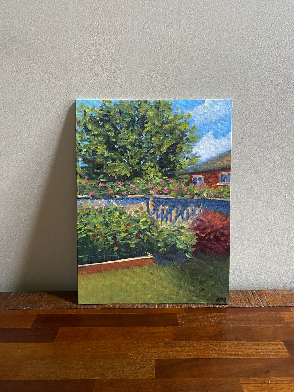 Summer Garden - Original Oil Painting
