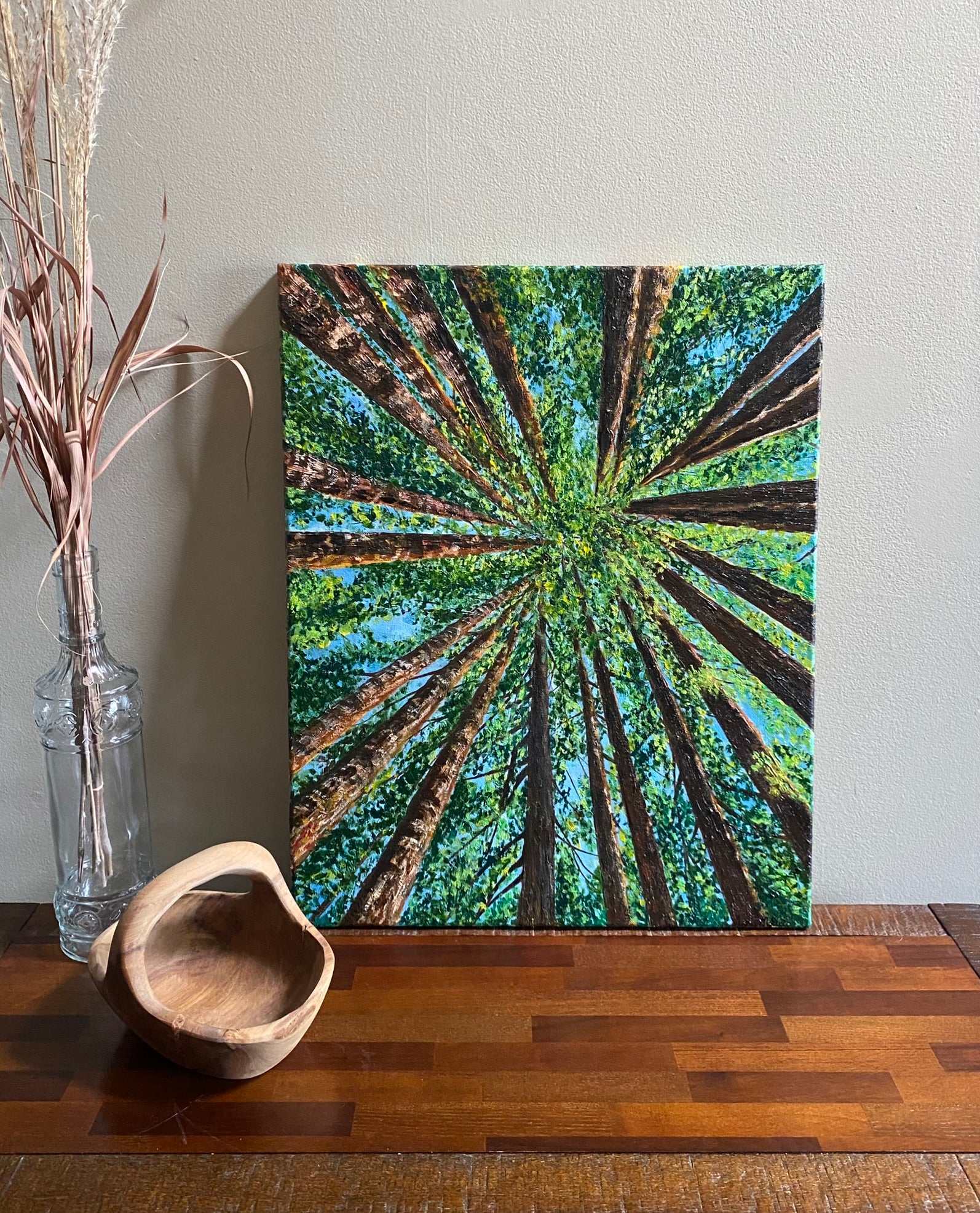 A Deep Breath In - Oil Painting