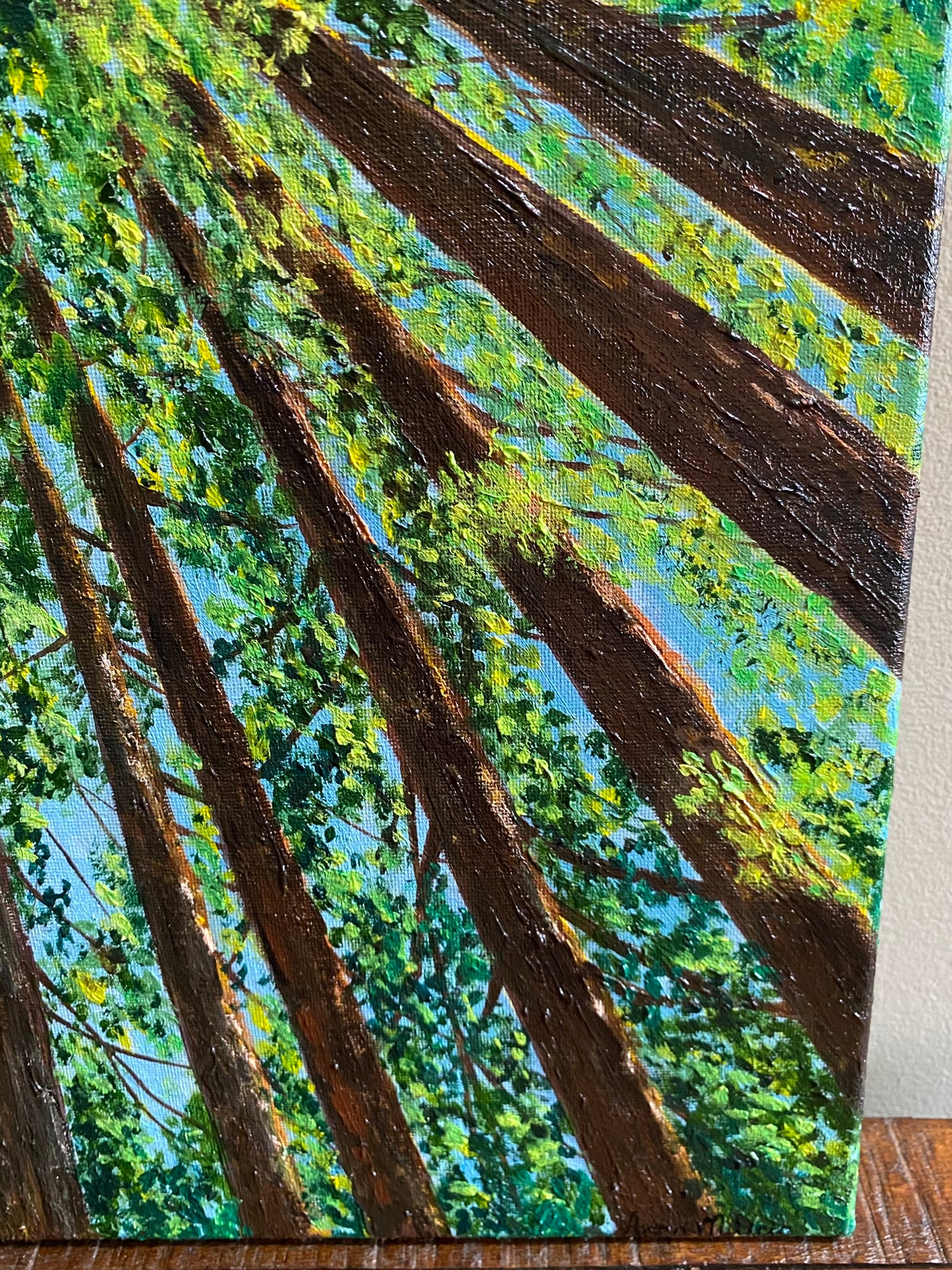 A Deep Breath In - Oil Painting