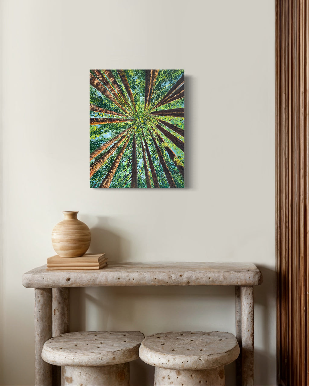 A Deep Breath In - Oil Painting