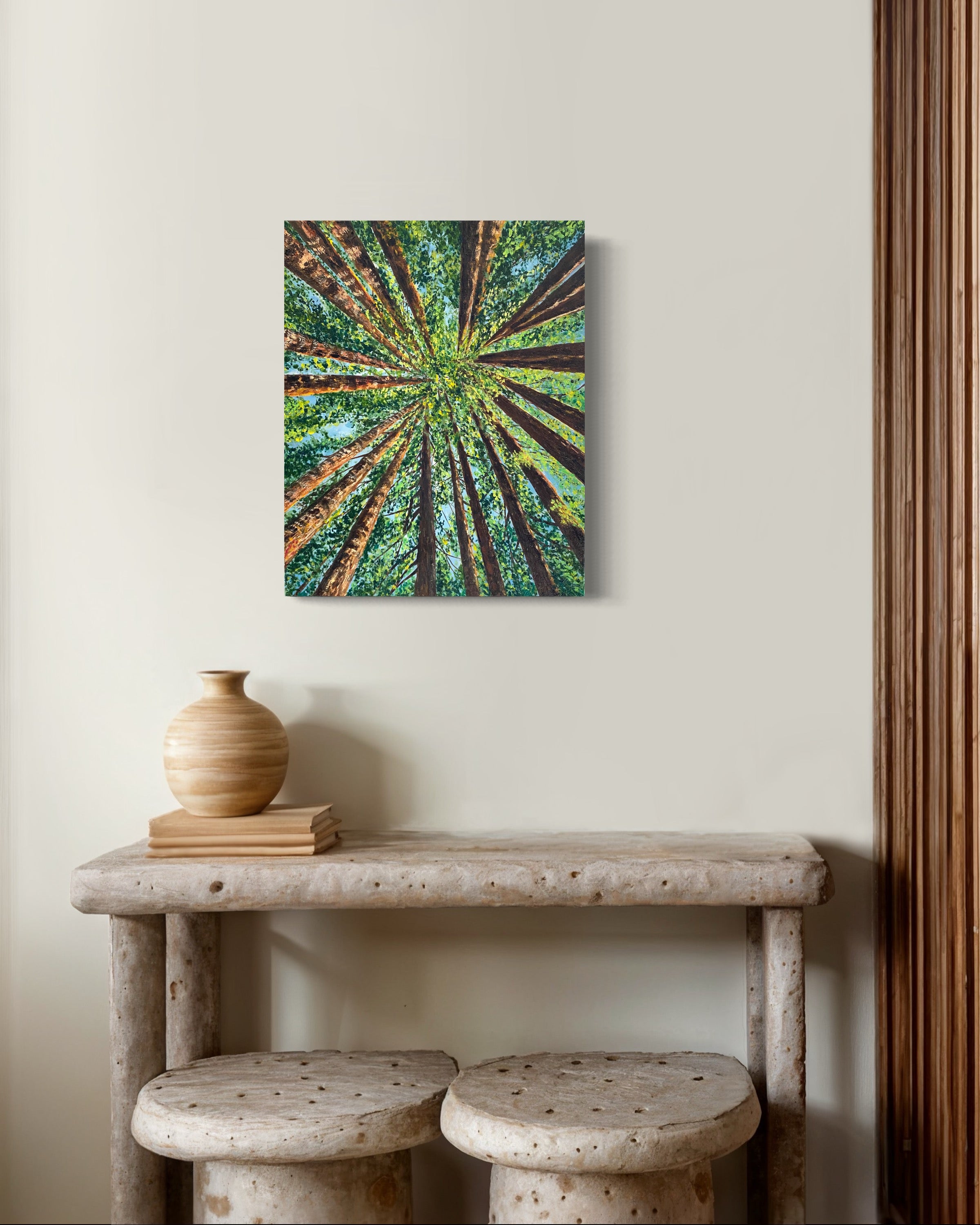 A Deep Breath In - Oil Painting