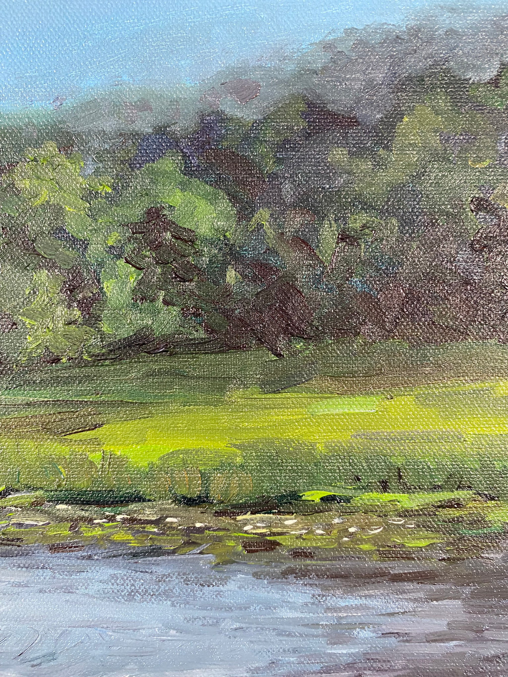 Summer Cottage - Oil Painting
