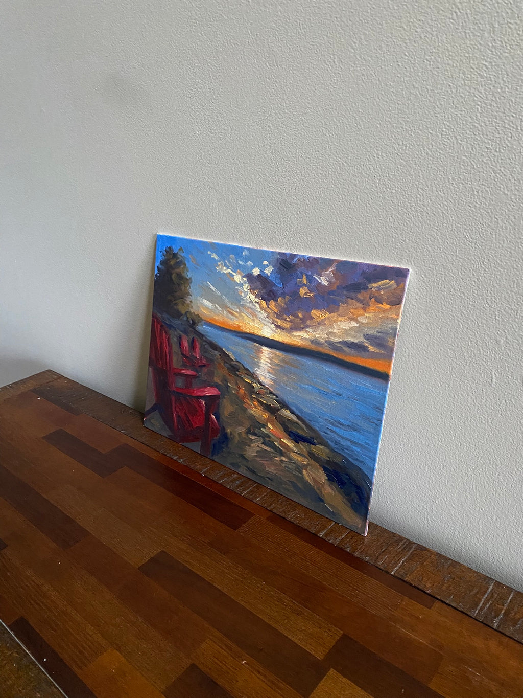 Sunset Sky - Original Oil Painting