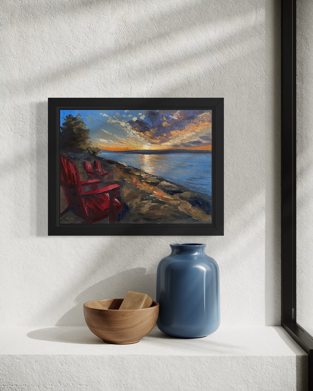 Sunset Sky - Original Oil Painting