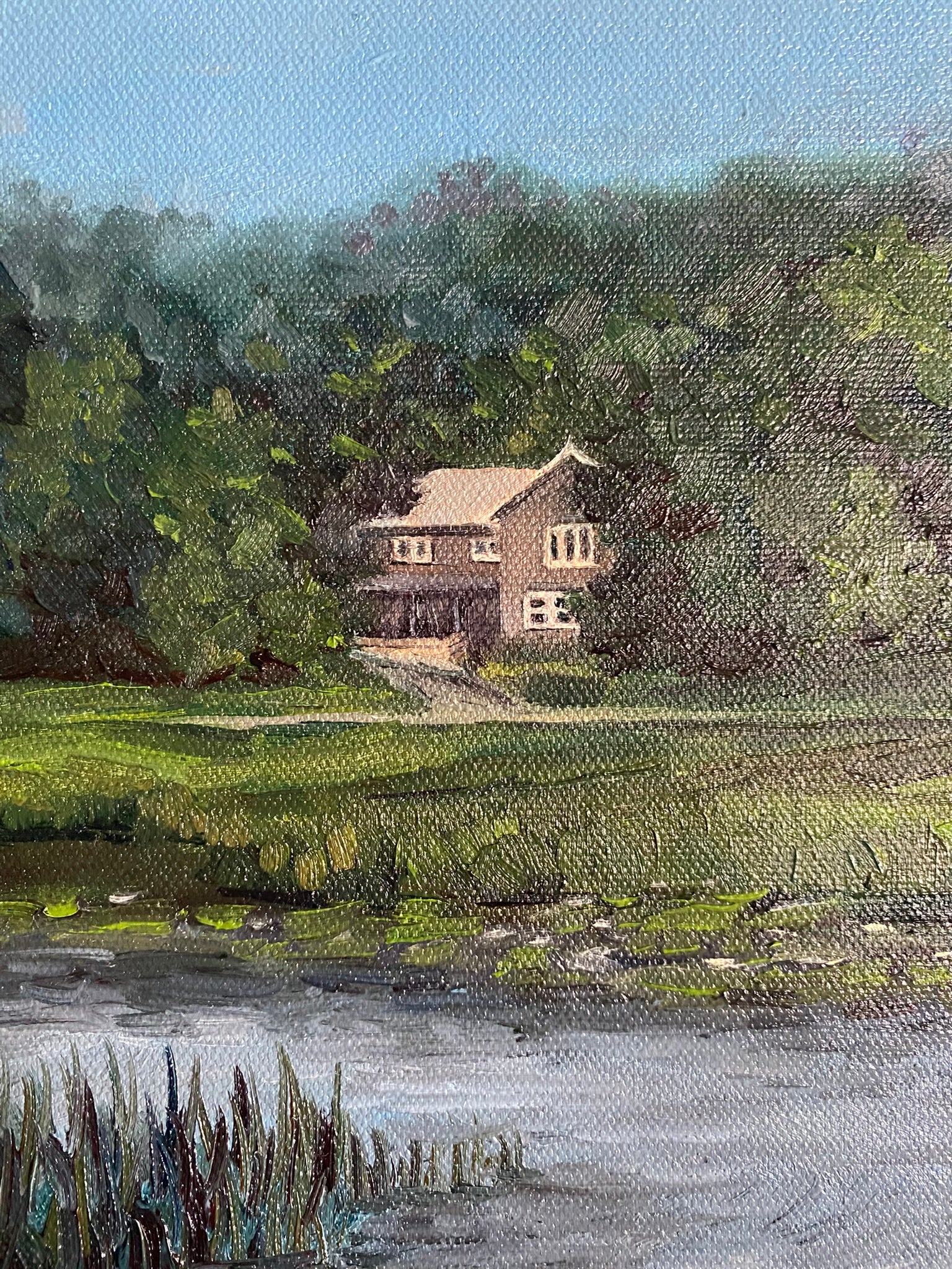 Summer Cottage - Oil Painting