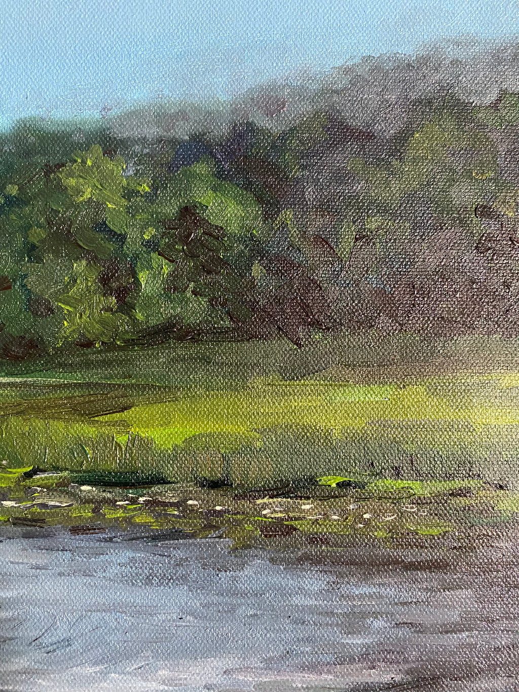 Summer Cottage - Oil Painting