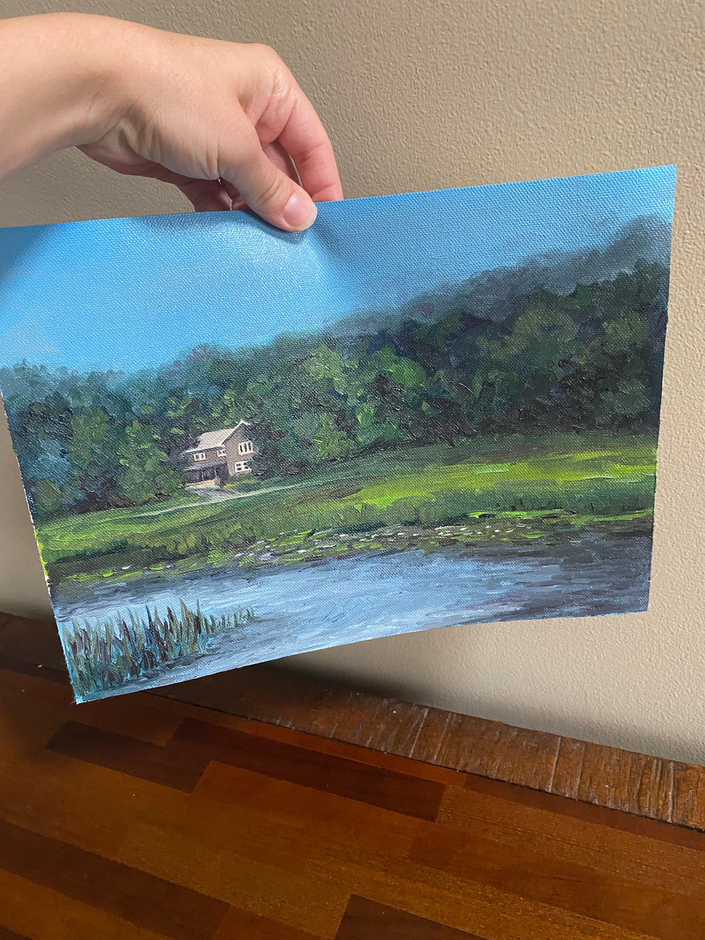 Summer Cottage - Oil Painting